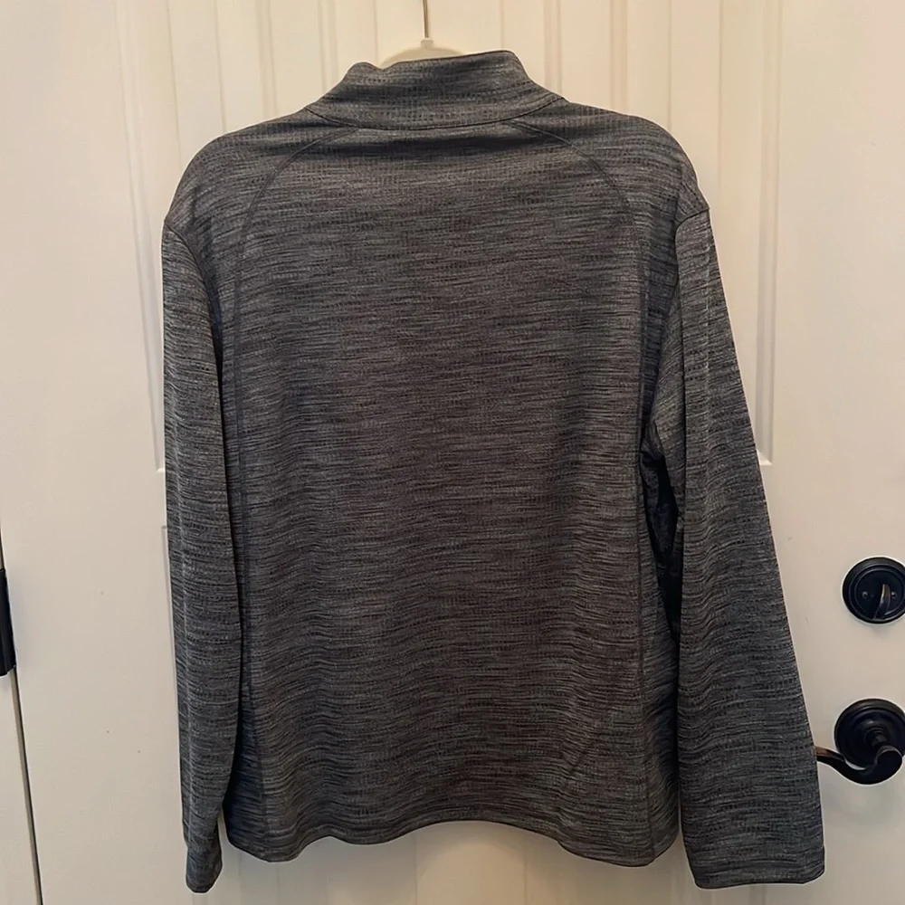 Ibkul quarter zip in gray heather. Like new! Size XXL - Picture 4 of 4